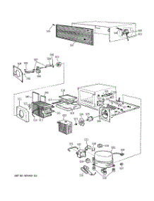 05 - Unit Parts parts for Ge Refrigerator BISW42EKB from AppliancePartsPros.com