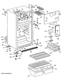 02 - Section2 parts for Ge Refrigerator MTX16BYSDRWH from AppliancePartsPros.com