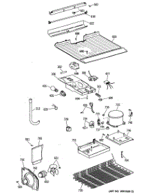 03 - Section3 parts for Ge Refrigerator MTX16BYSDRWH from AppliancePartsPros.com