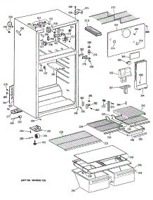 02 - Section2 parts for Ge Refrigerator TBX16DATDRAD from AppliancePartsPros.com