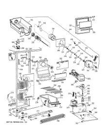 02 - Freezer Section parts for Ge Refrigerator MSK22GRZAAD from AppliancePartsPros.com