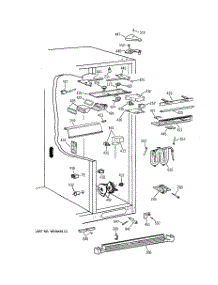 05 - Fresh Food Section parts for Ge Refrigerator TPK24PRZAAA from AppliancePartsPros.com