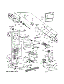 02 - Freezer Section parts for Ge Refrigerator MSK22GRBCAA from AppliancePartsPros.com