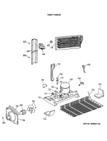 06 - Unit Parts parts for Ge Refrigerator MTH18EASNRWH from AppliancePartsPros.com