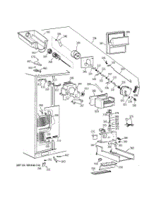 03 - Freezer Section parts for Ge Refrigerator TPG24PRBAWW from AppliancePartsPros.com