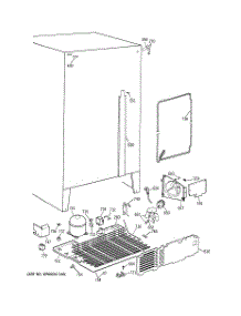 04 - Unit Parts parts for Ge Refrigerator MSZ20GAZAWW from AppliancePartsPros.com