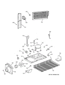 06 - Unit Parts parts for Ge Refrigerator TBX19ZIBARAA from AppliancePartsPros.com