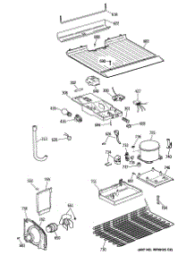 03 - Section3 parts for Ge Refrigerator TBE16JASJRWH from AppliancePartsPros.com