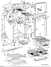 02 - Section2 parts for Ge Refrigerator TBF14DBB from AppliancePartsPros.com