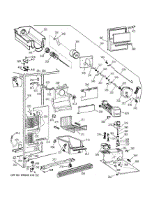 03 - Freezer Section parts for Ge Refrigerator TFX25PRYFAA from AppliancePartsPros.com