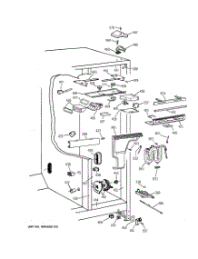 04 - Fresh Food Section parts for Ge Refrigerator TPG21PRXFWW from AppliancePartsPros.com