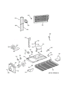 06 - Unit Parts parts for Ge Refrigerator TBE19PATNRWW from AppliancePartsPros.com
