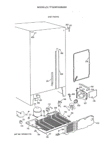 05 - Unit Parts parts for Ge Refrigerator TFG24PAXBWW from AppliancePartsPros.com