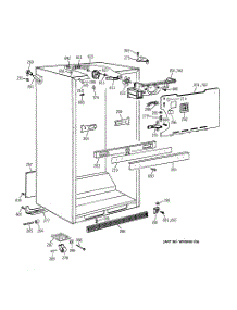 03 - Cabinet Parts parts for Ge Refrigerator TBX21DAXFRAA from AppliancePartsPros.com