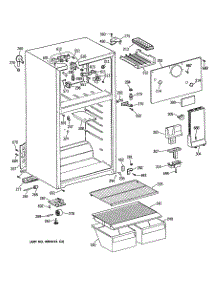02 - Section2 parts for Ge Refrigerator TBX14SATBLAD from AppliancePartsPros.com