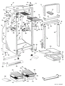 02 - Section2 parts for Ge Refrigerator TBF14DKC from AppliancePartsPros.com