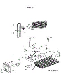 06 - Unit Parts parts for Ge Refrigerator TBE21DASTRWH from AppliancePartsPros.com