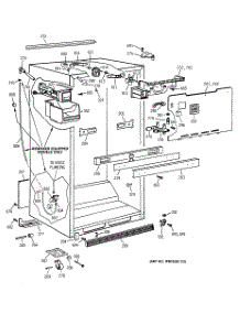 03 - Cabinet Parts parts for Ge Refrigerator MTI18GIBGRWW from AppliancePartsPros.com