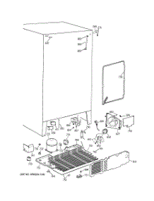 06 - Unit Parts parts for Ge Refrigerator MSK27PFZBAA from AppliancePartsPros.com