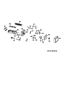 Icemaker Wr30x0327 parts for Ge Refrigerator 36379287991 from AppliancePartsPros.com