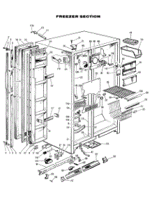 03 - Freezer Section? parts for Ge Refrigerator TFF18DMB from AppliancePartsPros.com