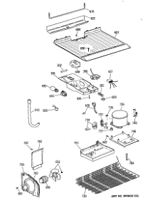 03 - Section3 parts for Ge Refrigerator TBE14SASJRAD from AppliancePartsPros.com