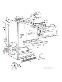05 - Cabinet Parts parts for Ge Refrigerator TBX22PRBMLBB from AppliancePartsPros.com