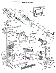 02 - Freezer Section parts for Ge Refrigerator MSX24KWSMWH from AppliancePartsPros.com