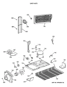 06 - Unit Parts parts for Ge Refrigerator TBE21JATMRAD from AppliancePartsPros.com