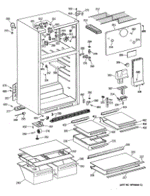 02 - Section2 parts for Ge Refrigerator TBX14GASJRAD from AppliancePartsPros.com