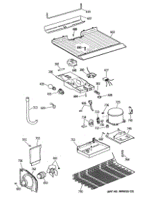 03 - Section3 parts for Ge Refrigerator TBX14GASJRAD from AppliancePartsPros.com