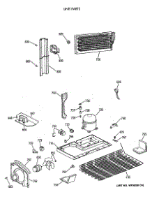 06 - Unit Parts parts for Ge Refrigerator TBE19PATMRAA from AppliancePartsPros.com