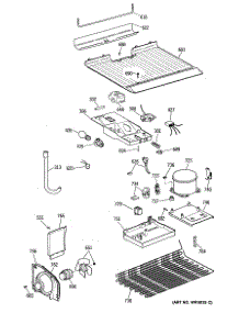 03 - Section3 parts for Ge Refrigerator MTH14CYSGRWH from AppliancePartsPros.com