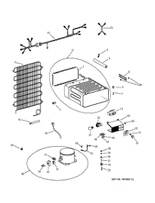 03 - Unit Parts parts for Ge Refrigerator TAX10SNXCLAD from AppliancePartsPros.com
