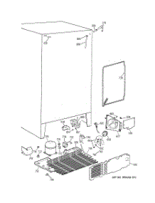 06 - Unit Parts parts for Ge Refrigerator TFX25CRBAAA from AppliancePartsPros.com