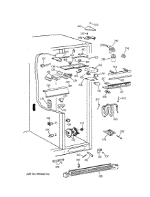 05 - Fresh Food Section parts for Ge Refrigerator TFX30PPZBWW from AppliancePartsPros.com