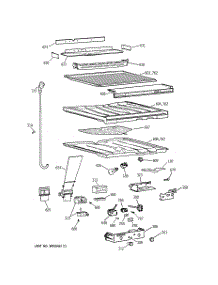 05 - Compartment Separator Parts parts for Ge Refrigerator CTG24GAYFRWW from AppliancePartsPros.com