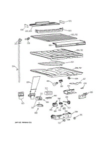 05 - Compartment Separator Parts parts for Ge Refrigerator TBG25PAYBRWW from AppliancePartsPros.com