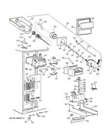 04 - Freezer Section parts for Ge Refrigerator TFX30PBBABB from AppliancePartsPros.com