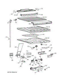 05 - Separator Compartment parts for Ge Refrigerator TBG24JAYARWW from AppliancePartsPros.com