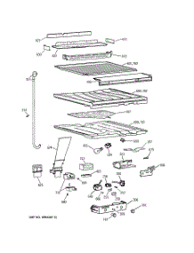 05 - Compartment Separator Parts parts for Ge Refrigerator TBG25PAYFRWW from AppliancePartsPros.com