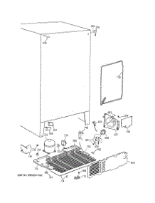 04 - Unit Parts parts for Ge Refrigerator TFG20JAXFWW from AppliancePartsPros.com
