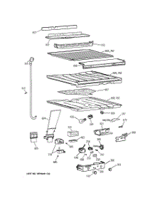05 - Compartment Separator Parts parts for Ge Refrigerator TBG22PAYJRWW from AppliancePartsPros.com