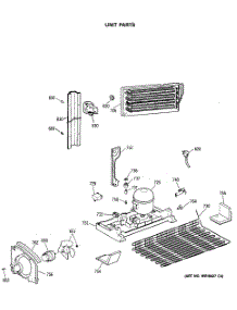 06 - Unit Parts parts for Ge Refrigerator TBX21JATMRWH from AppliancePartsPros.com
