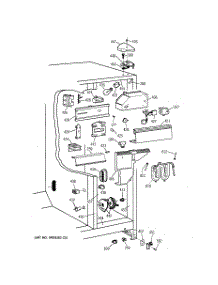 04 - Fresh Food Section parts for Ge Refrigerator TFT25PRYDWW from AppliancePartsPros.com