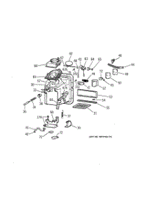 02 - Dispenser parts for Ge Refrigerator TBX25PCXBLWW from AppliancePartsPros.com