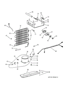 03 - Unit Parts parts for Ge Refrigerator TAX4DNYBWH from AppliancePartsPros.com