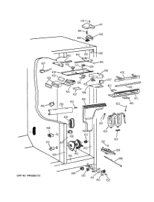04 - Fresh Food Section parts for Ge Refrigerator TPG21JRYFWW from AppliancePartsPros.com