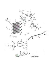 03 - Unit Parts parts for Ge Refrigerator TAX4DNXCWH from AppliancePartsPros.com