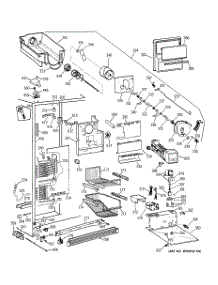 03 - Freezer Section parts for Ge Refrigerator TPG21JRYDWW from AppliancePartsPros.com
